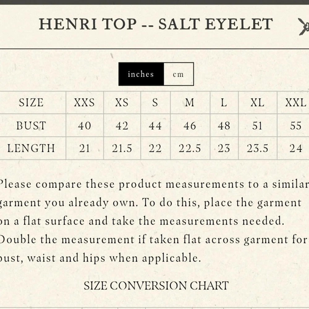 NWT DOEN Henri Eyelet Trim Top - Salt Eyelet XS - Picture 7 of 7